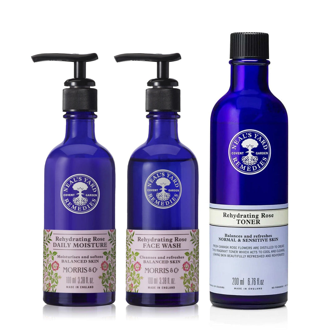 Neal's Yard Remedies Bundles Rehydrating Rose Skincare Routine