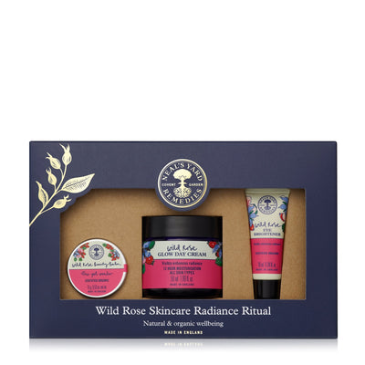 Neal's Yard Remedies Christmas Gifts Wild Rose Skincare Radiance Ritual