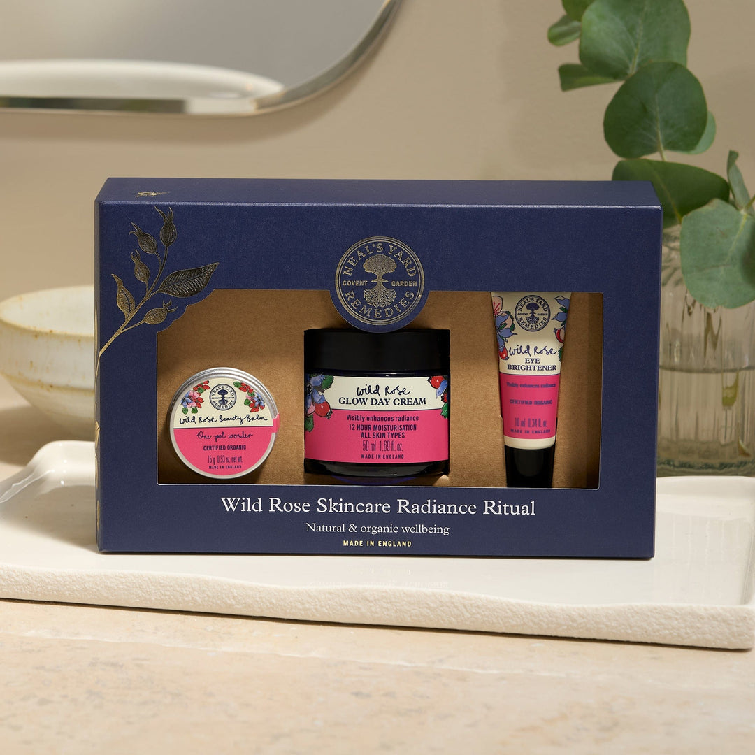 Neal's Yard Remedies Christmas Gifts Wild Rose Skincare Radiance Ritual