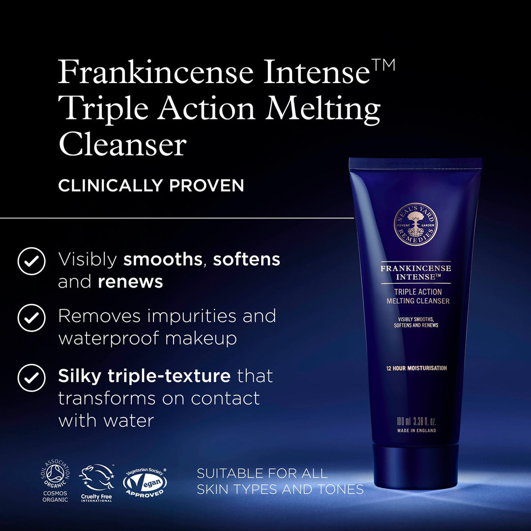 Neal's Yard Remedies Skincare Frankincense Intense™ Triple Action Melting Cleanser 100ml